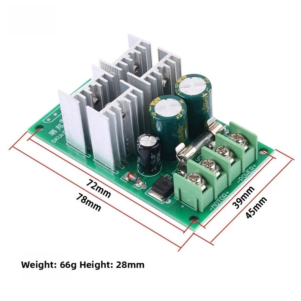 DC Motor Speed Controller for PWM 12V 24V 48V 60V 30A
