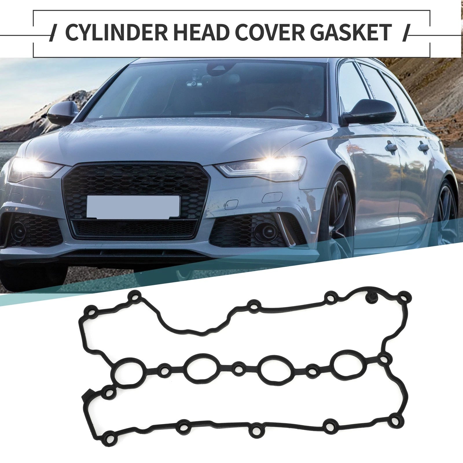 Valve Cover Gasket Replacement for Audi A8 R8 Cylinder Head Seal (2008–2023)