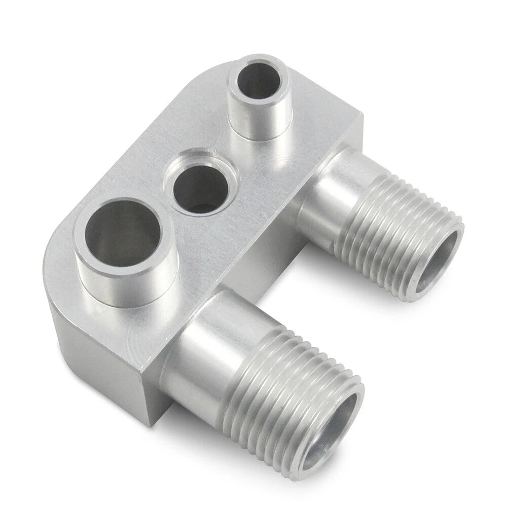A/C Line Compressor Adapter Fitting for LSX LS3 Swap (Fits )