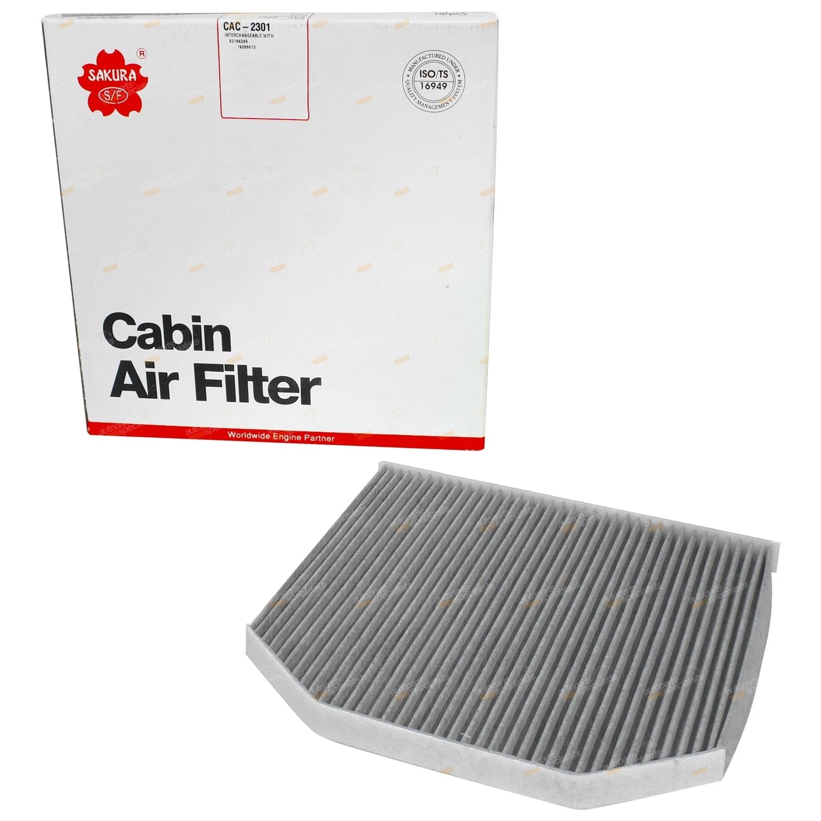 Sakura Air Pollen Cabin Filter for Holden VE VF Commodore (2006–2017)