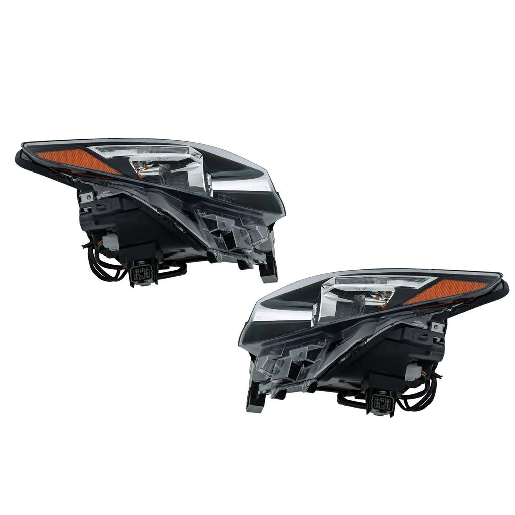 Headlights for Mazda CX-9 (2016–2023) Driver + Passenger Side LED & Halogen