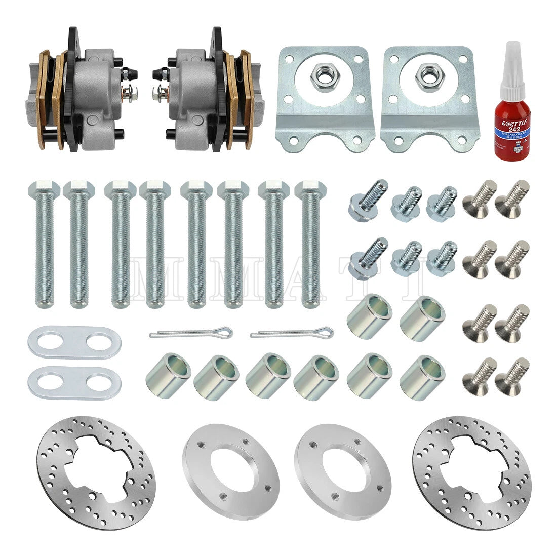 Front Disc Brake Conversion Kit for Honda Rancher 350, Rincon 650 (2000–2006)