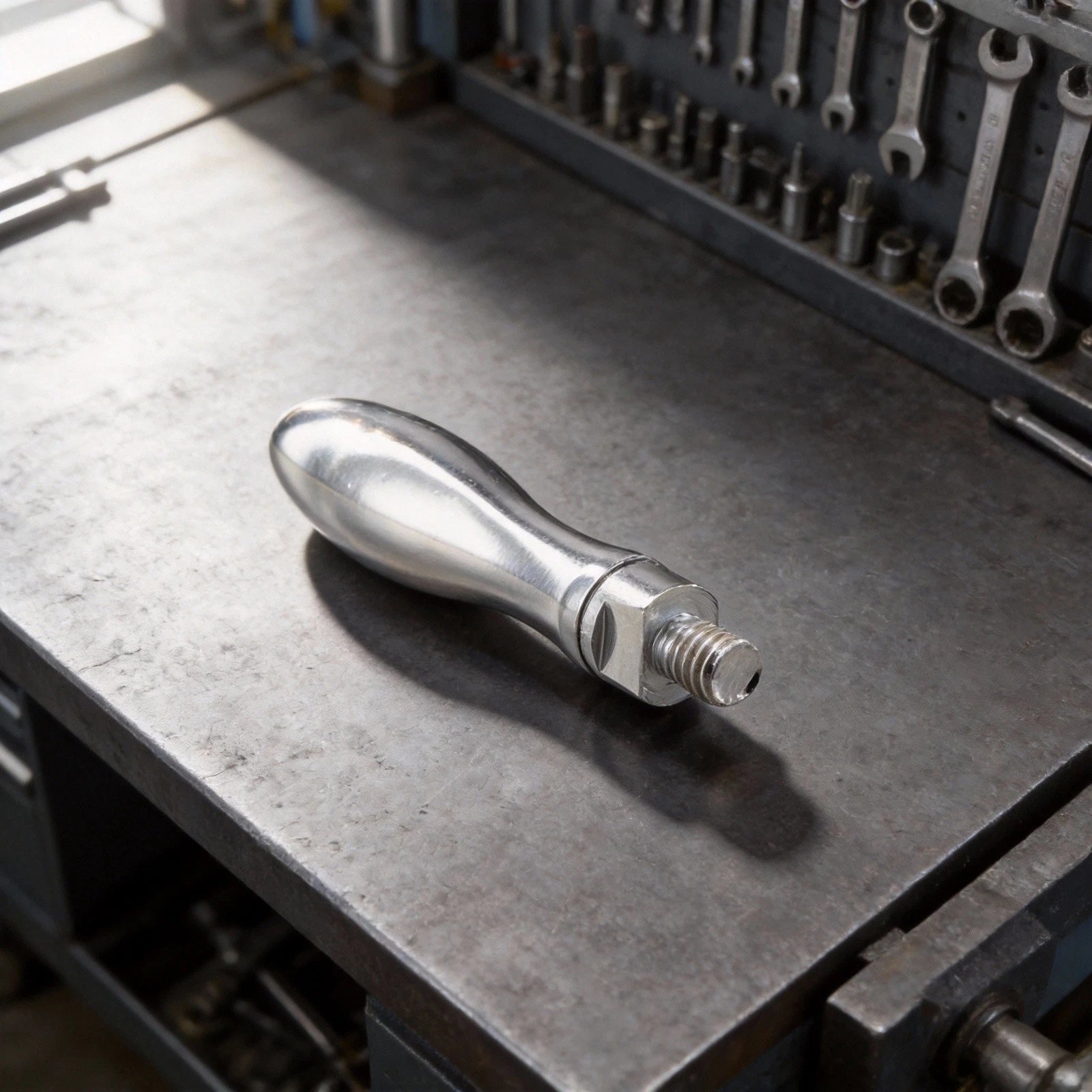 Safety Crank Handle for Bridgeport Mill (3/8 Thread)