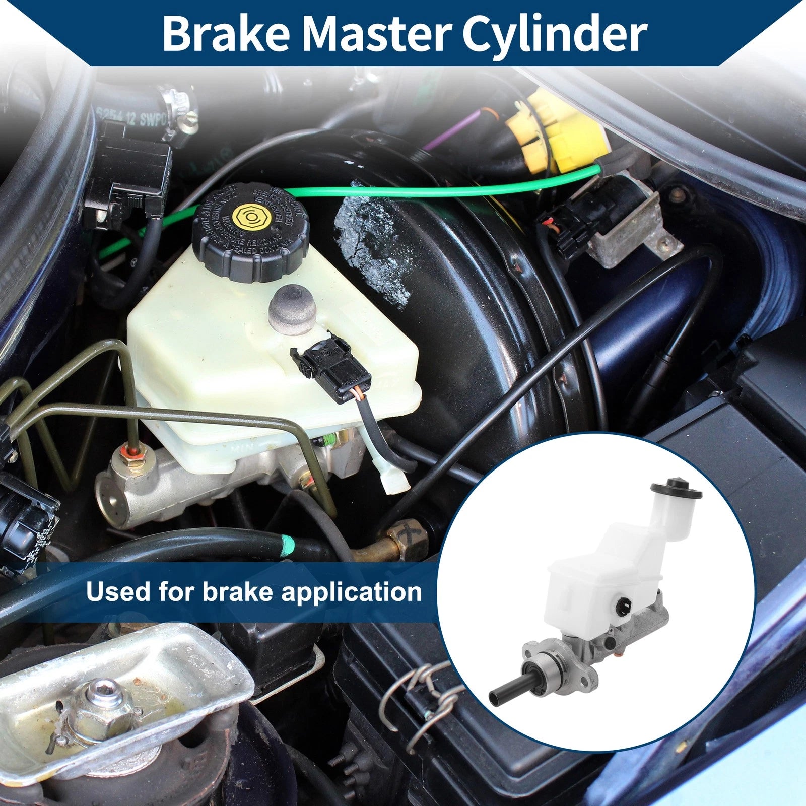 Brake Master Cylinder Reservoir Replacement for Toyota Corolla (2002–2007)