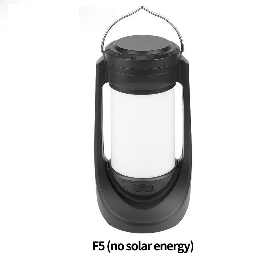 Portable LED Solar Camping Lantern with Hanging Hook