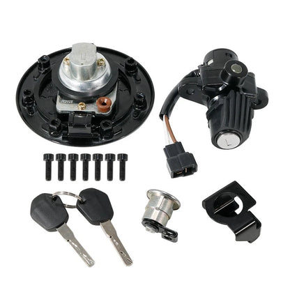 Ignition Key Switch Fuel Cap Seat Lock Set for KTM 200 Duke 20-23/390 Duke 17-23