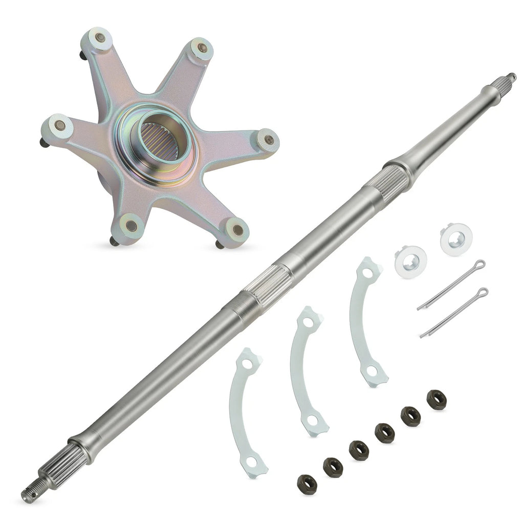 Rear Axle Shaft Kit w/ Sprocket Hub for Yamaha Banshee 350 (1989–2006)