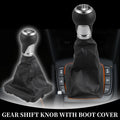 6 Speed Gear Shift Knob with Dust Cover for Audi A6 C6 4F (2004–2008)