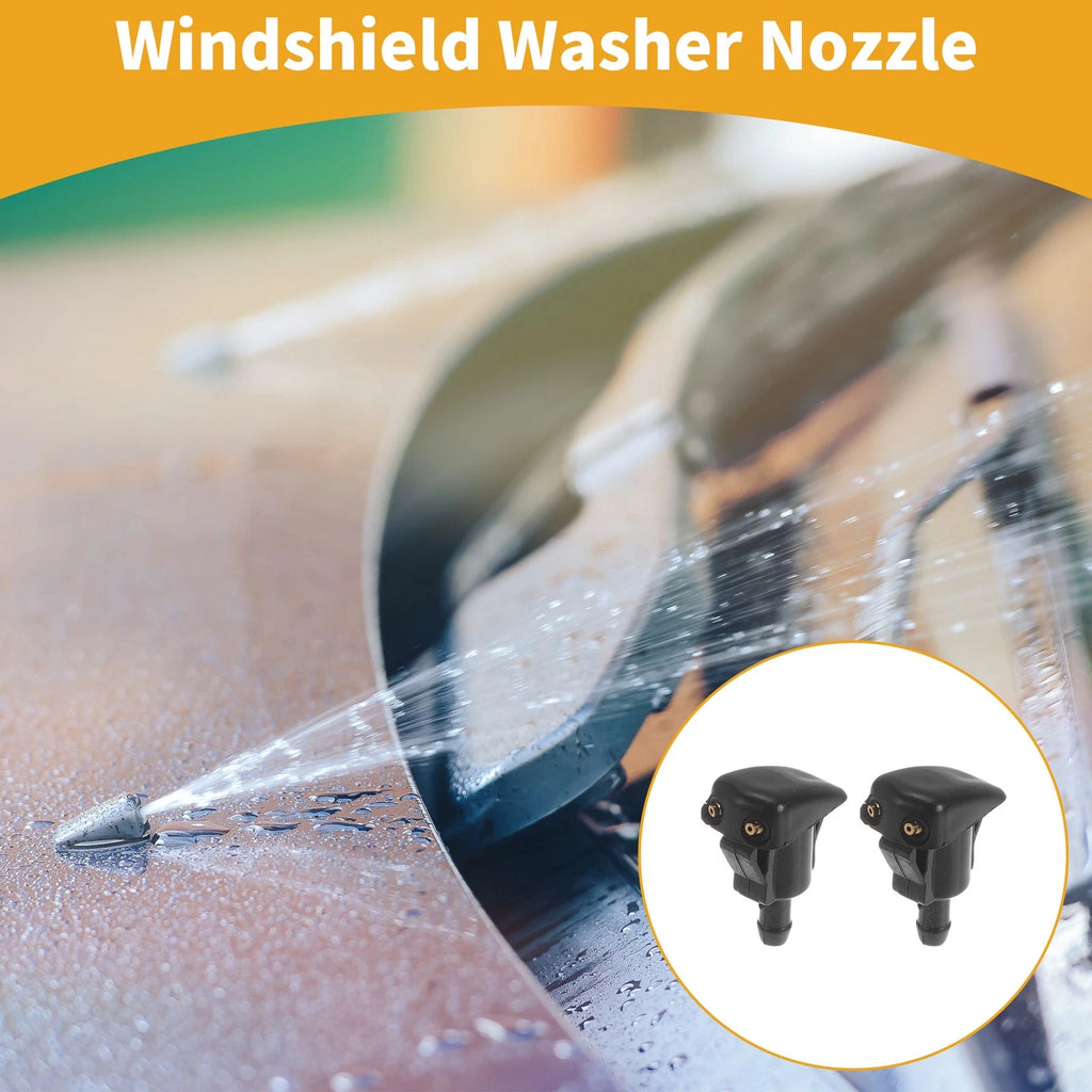 Front Windshield Washer Nozzle Set 2 Pcs for Toyota Camry (1997–2001)