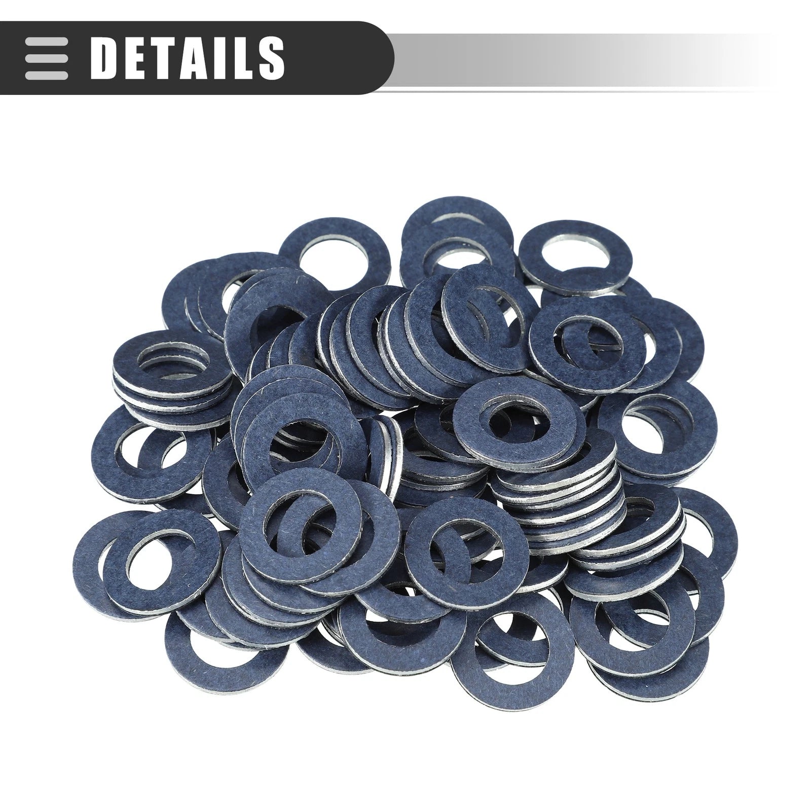Oil Drain Plug Gasket Set 100 Pcs Replacement for Scion tC (2005–2016)