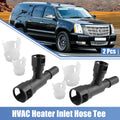 Heater Hose Connector 2 Pack for Cadillac for Chevrolet for GMC (2000–2020)