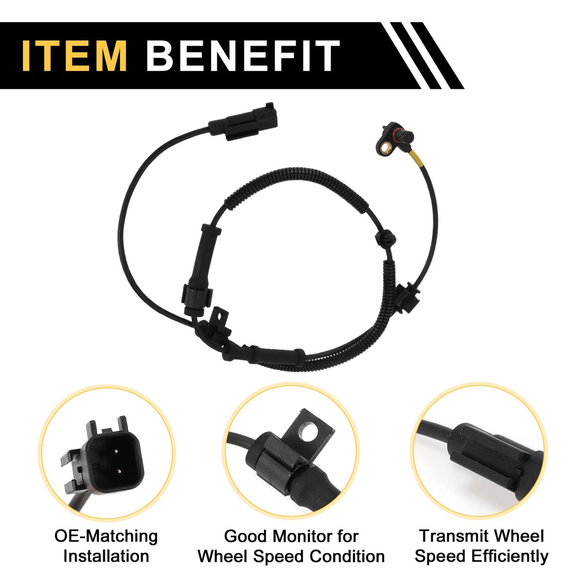 ABS Wheel Speed Sensor No.BC3Z2C204B for Ford F-450 Super Duty (2008–2010)