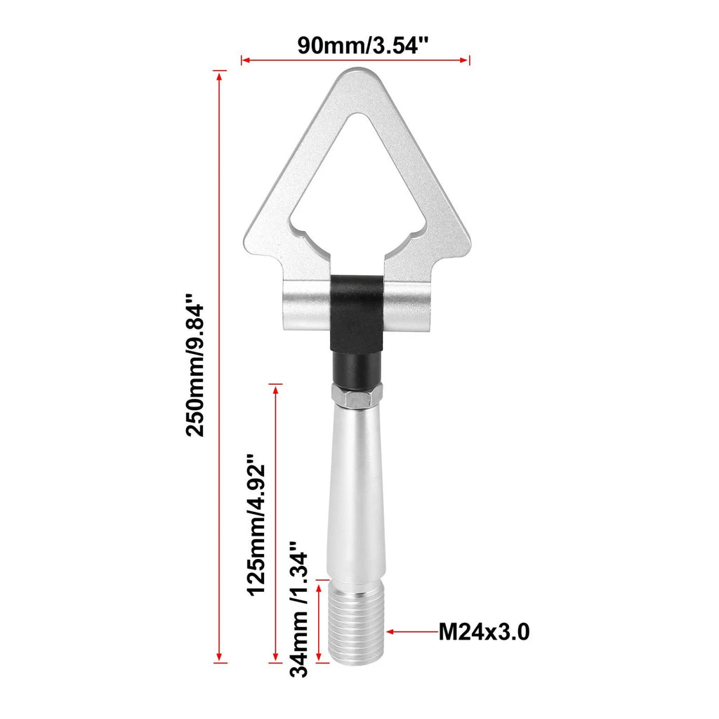 Tow Hook Screw On Triangle for Mitsubishi Lancer EVO X 10 (2008–2015)