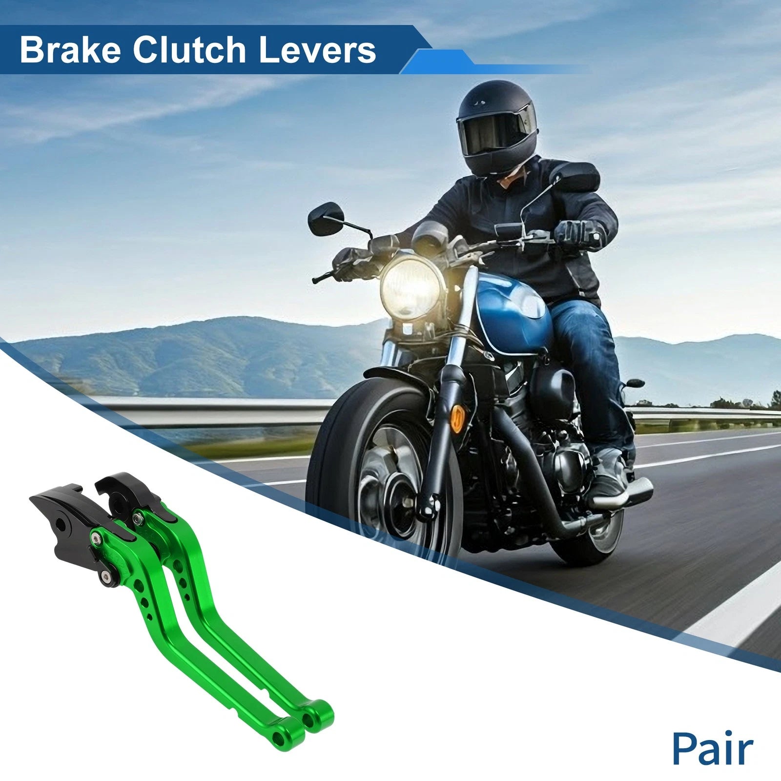 Adjustable Brake Clutch Levers 6 Position for Honda RC51 (2000–2006)