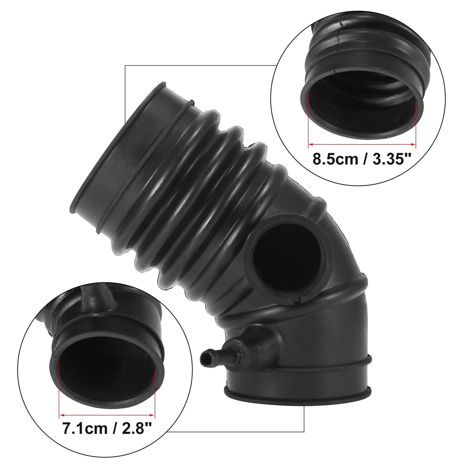 Engine Air Intake Hose Rubber Replacement for Hyundai Santa Fe 2.7L (2001–2006)