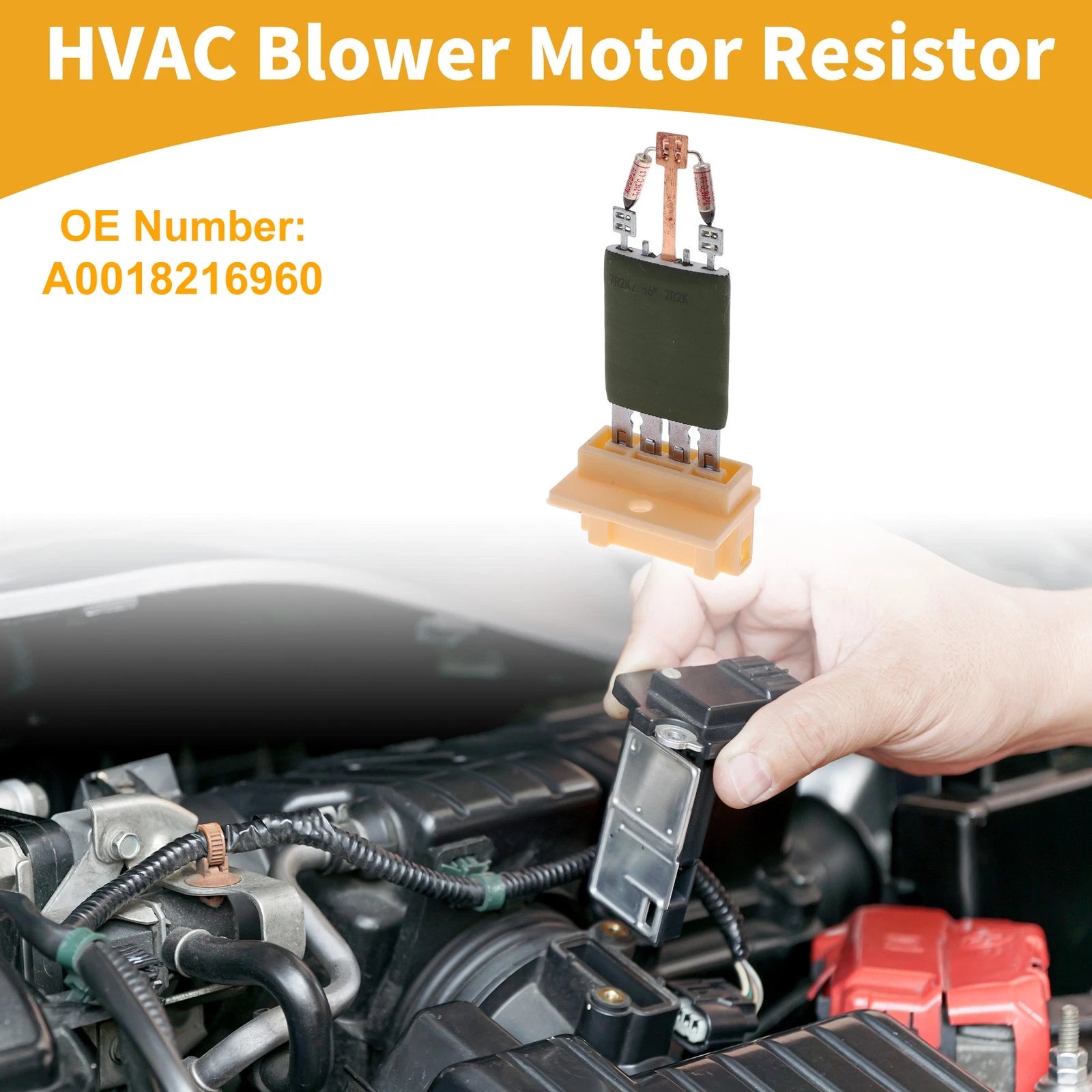HVAC Blower Motor Resistor for Mercedes-Benz Actros (2011–2018)