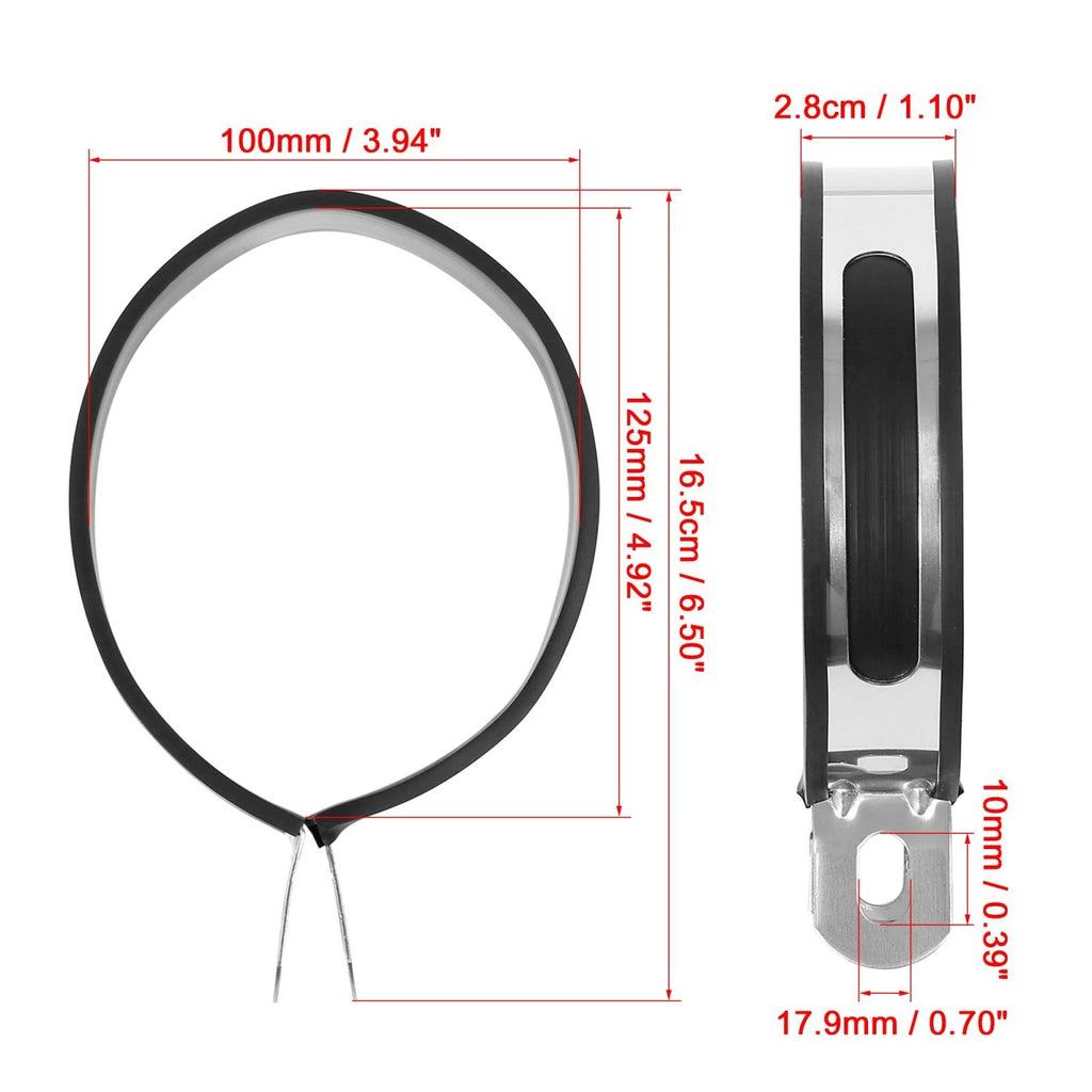 Exhaust Band Joint Clamp Sleeve for Motorcycle (100mm)
