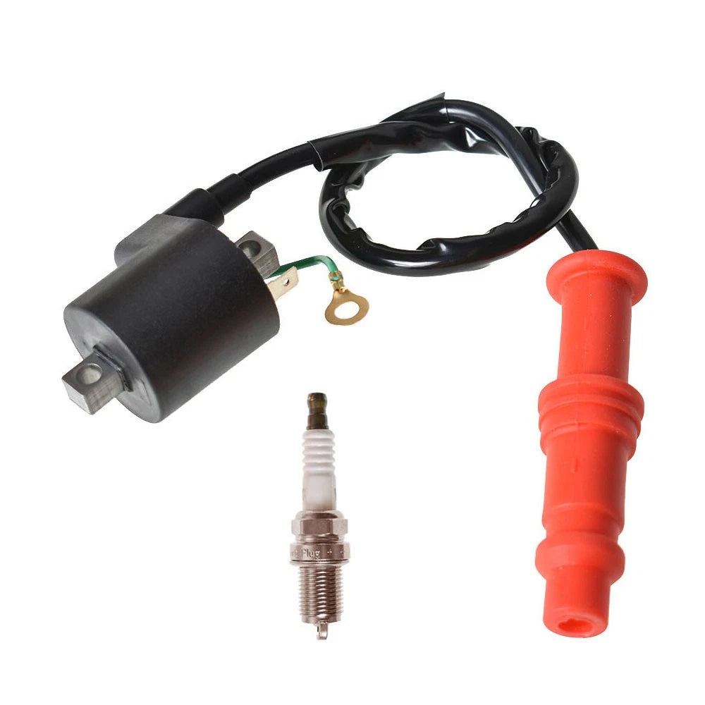 Ignition Coil & Spark Plug Kit for Polaris Magnum 425 500 (1995–2002) 3084690 3085227