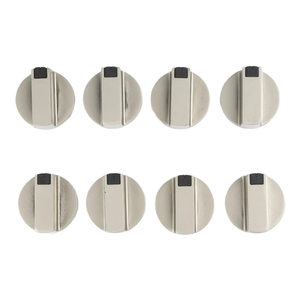 Set of 8 Metal Cooker Knobs 6mm for Stoves Ovens Hobs