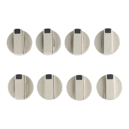 Set of 8 Metal Cooker Knobs 6mm for Stoves Ovens Hobs