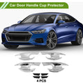 Car Door Handle Cup Protector Kit for Mazda CX-30 2020 4 Piece Chrome