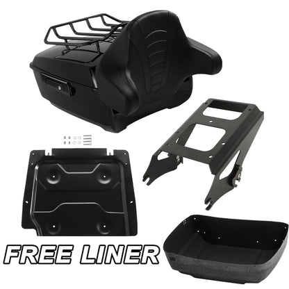 Trunk Plate Mount Rack Pad for Harley Touring Road Glide (2009–2013)