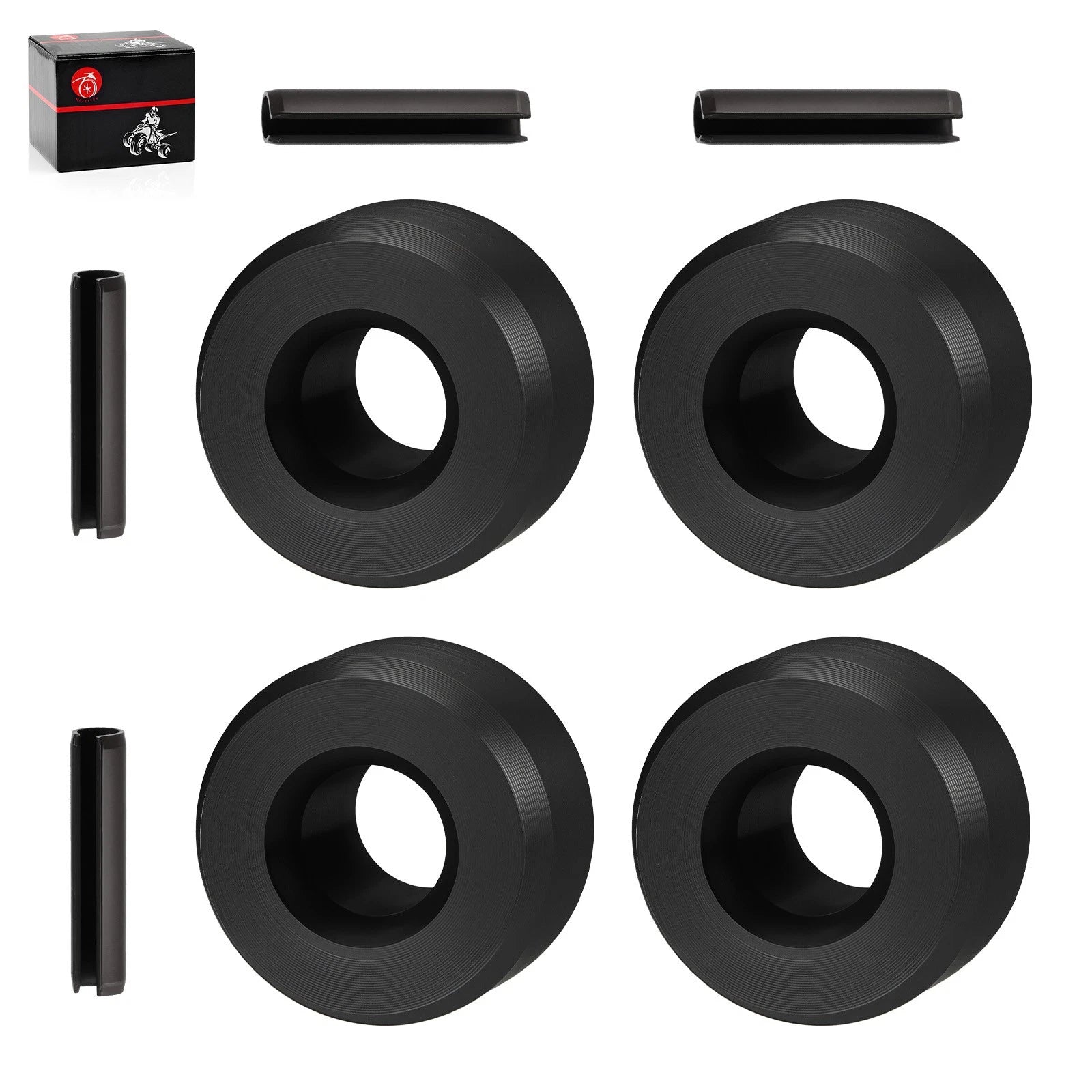 4PCS Secondary Clutch Roller w/ Upgraded Pin for Polaris Ranger 1000 (2015)
