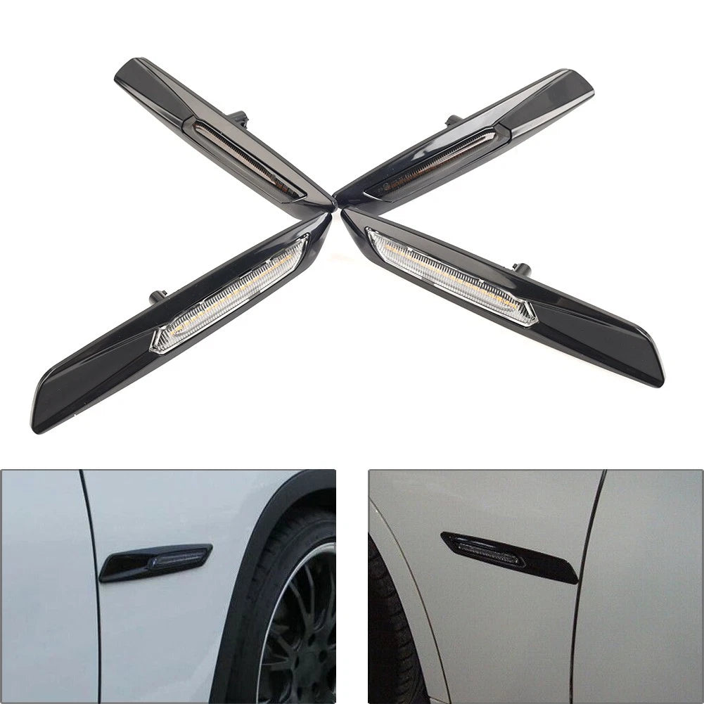 Sequential LED Front Fender Side Marker Lights for BMW 1 3 Series
