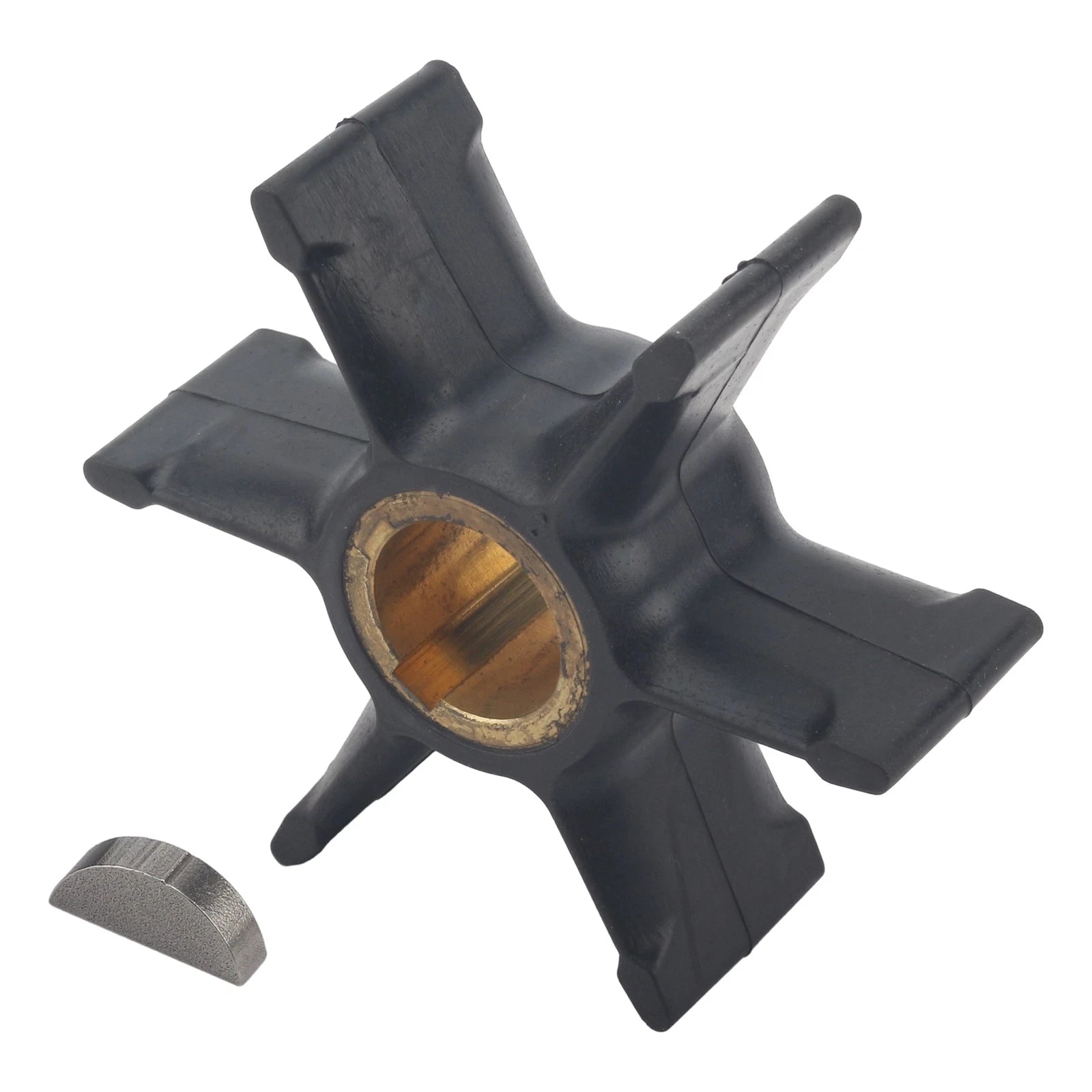 Outboard Water Pump Impeller & Key for Evinrude Johnson 35-55 HP