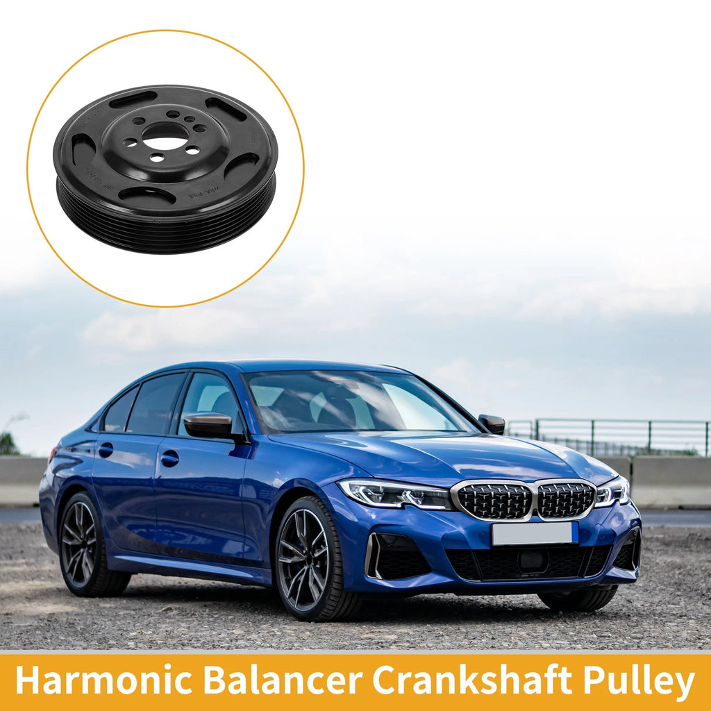 Engine Harmonic Balancer Crankshaft Pulley for Audi A3 (2006–2008)