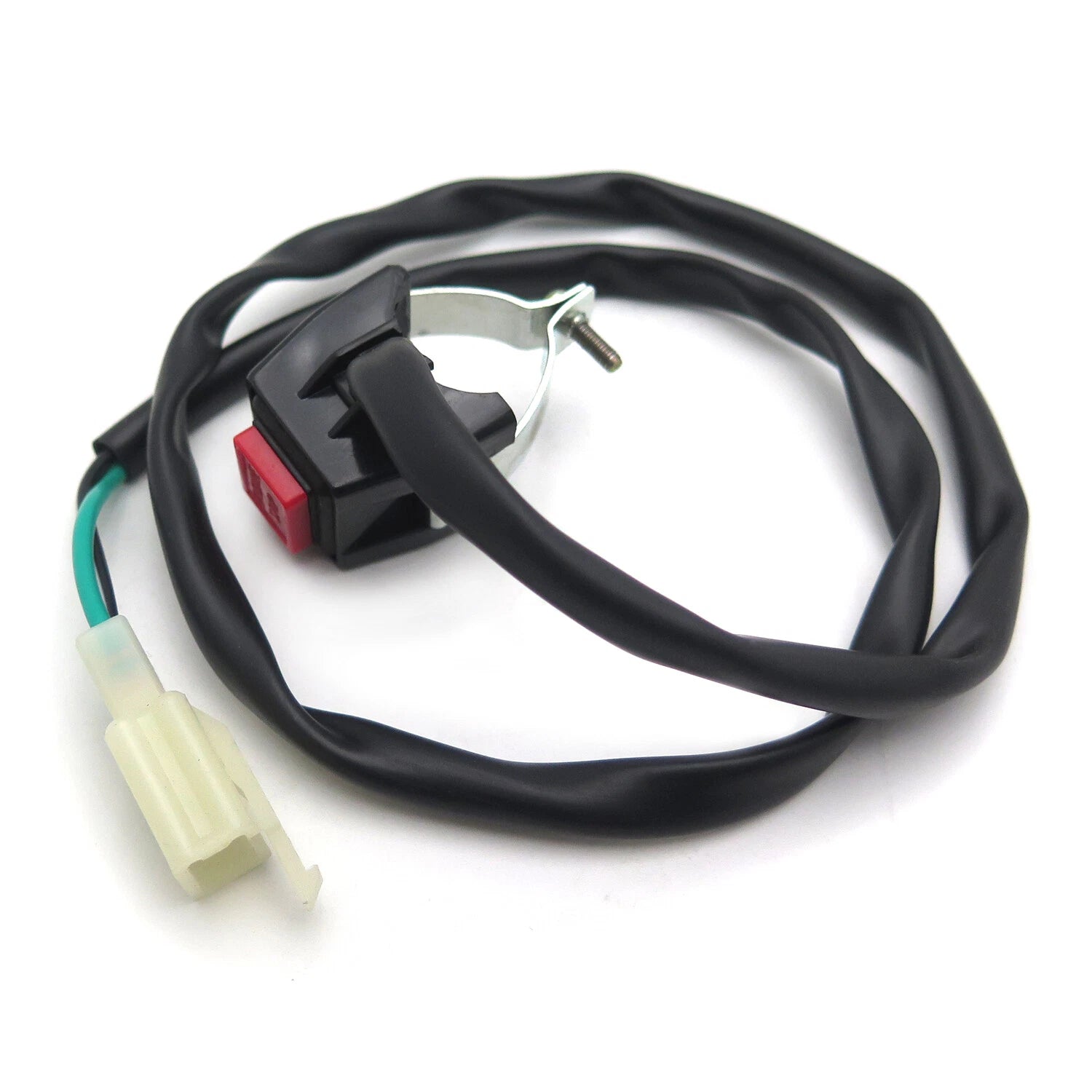 7/8" Handlebar Engine Stop Push Button for Motorcycle ATV Scooter Snowmobile
