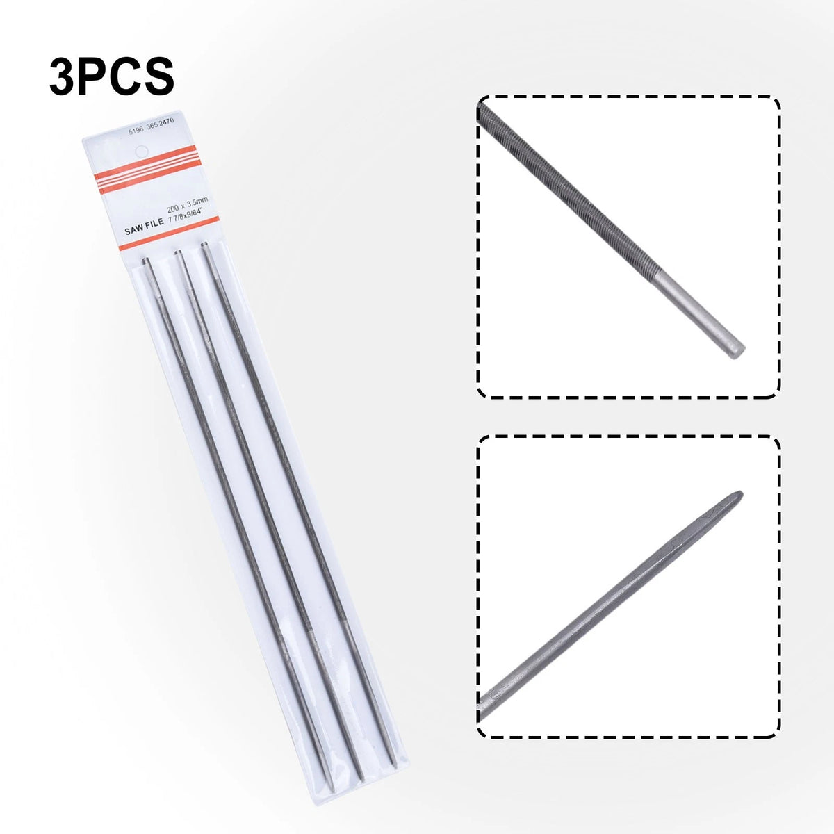 3 5mm Chainsaw Sharpener File Set for Oregon