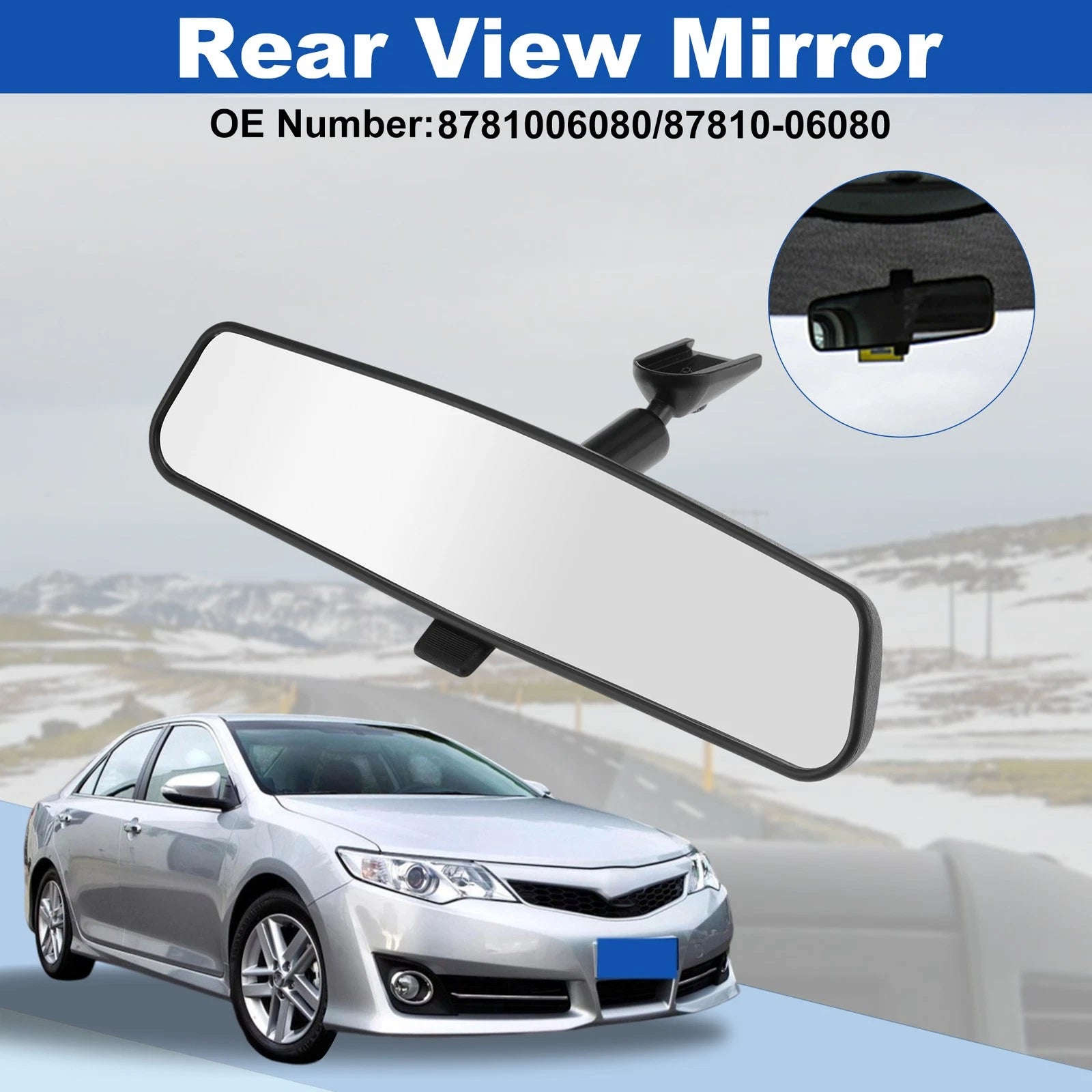 Interior Rearview Mirror for Lexus CT200h (2012–2017) 8781006080