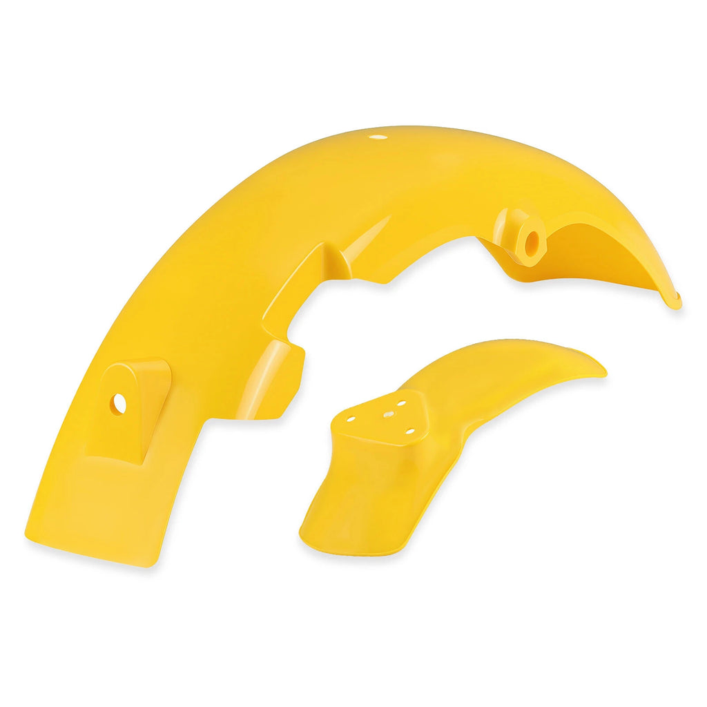 Front & Rear Fenders for Suzuki JR50 (1978–1999) #53111-04420-25Y #63111-04411-25Y