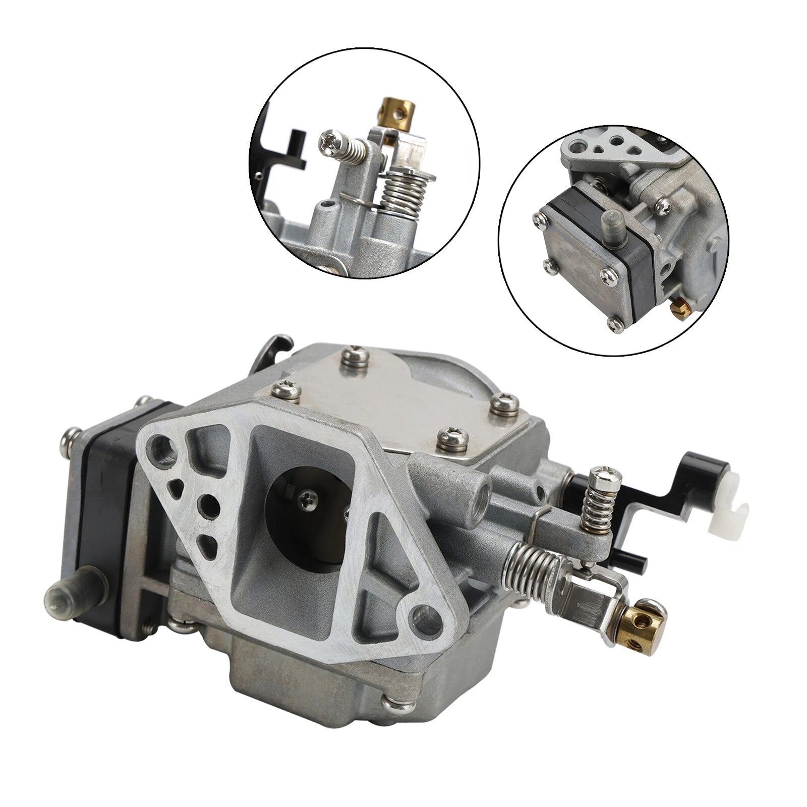 Carburetor Carb for Yamaha/Parsun 2-Stroke 9.9HP 15HP (63V-14301-10)
