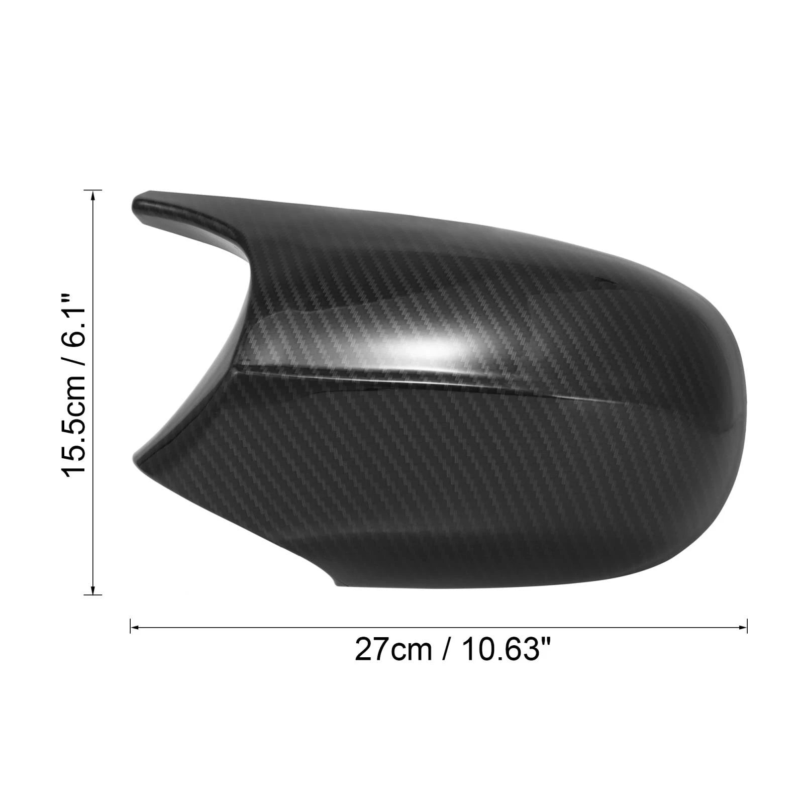 Rear View Mirror Cover Cap Replacement for BMW 3 Series E90 E91 E92 (2008–2013)