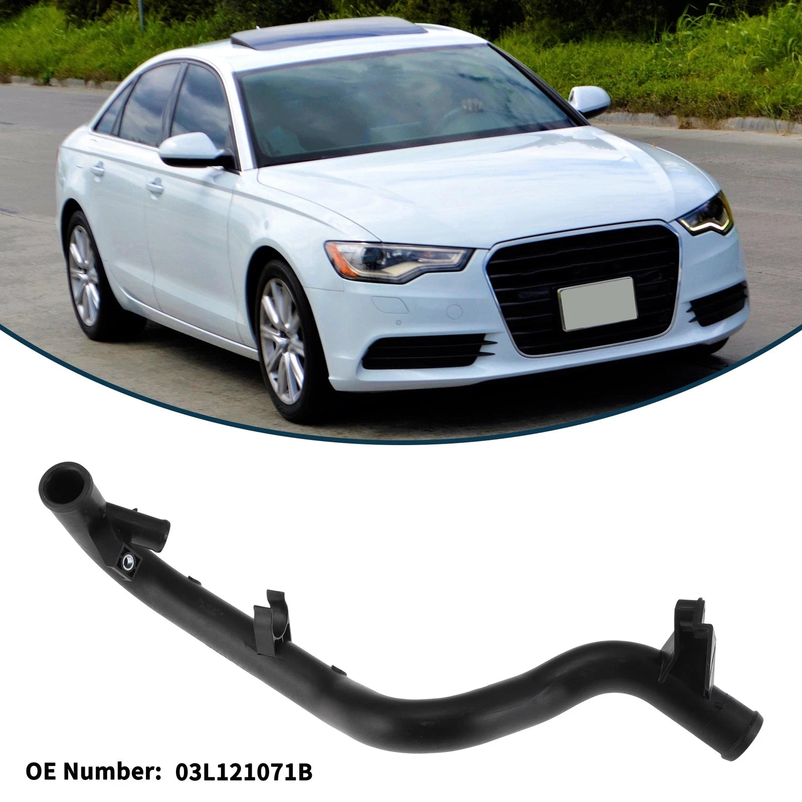 Car Radiator Hose Replacement for Audi A4 B8 (2008–2015)