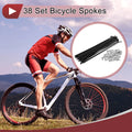 Bicycle Wheel Spokes 14G Replacement Set 157 mm for 26 inch Bike (—)