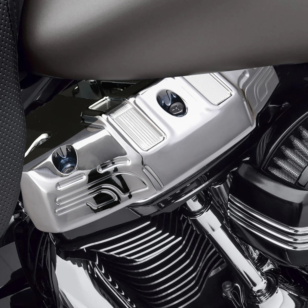 Upper Rocker Box Covers for Harley Electra Road Glide Trike (2017–Present) Chrome