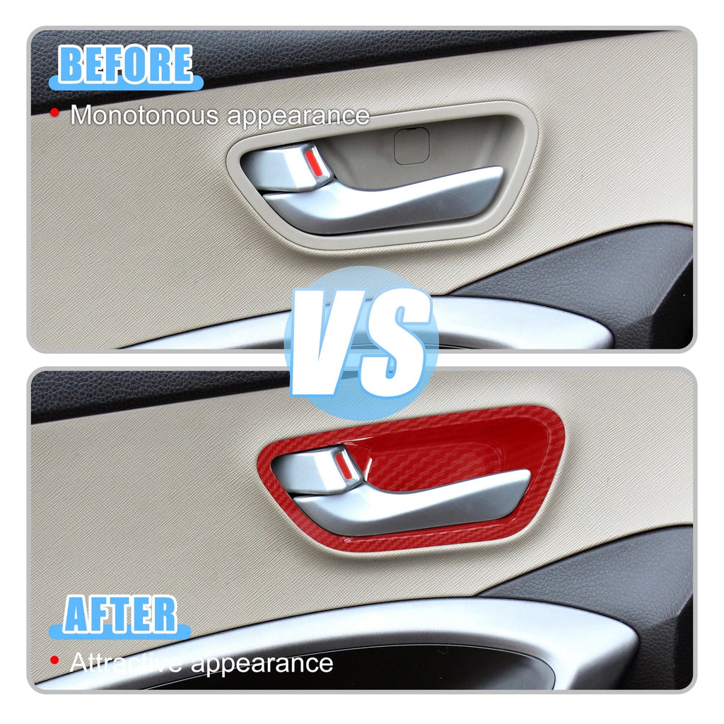 Inner Door Handle Bowl Cover Trim Set for Dodge (2015–2021)