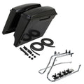 5" Stretched Saddlebags & Bracket for Harley Softail (1986–2017)