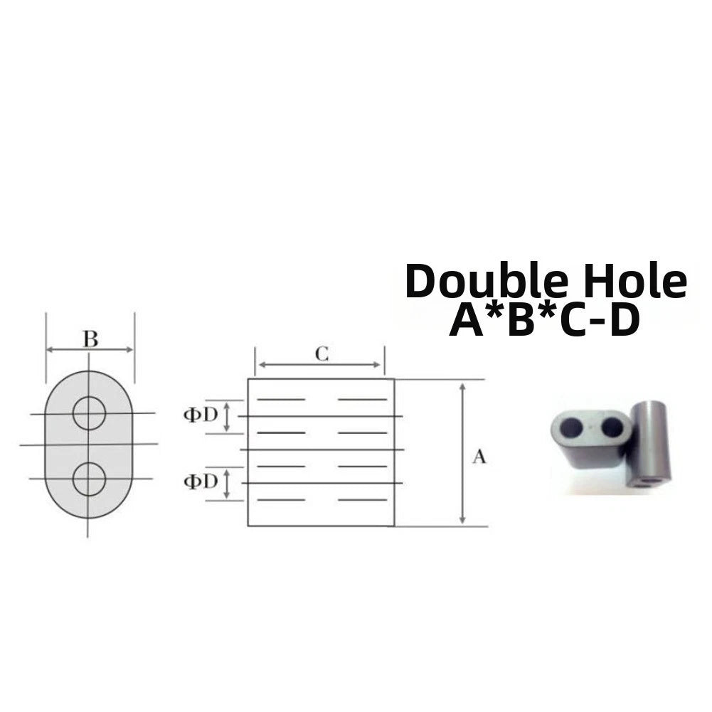 10X Ferrite Toroid Core Ring Bead for Radio Frequency RF Circuits