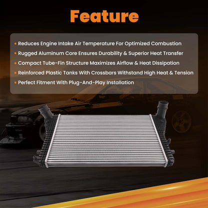 Turbo Intercooler for Audi TT Quattro, VW Passat, Jetta, Beetle (2006–2015) 1K0145803CC
