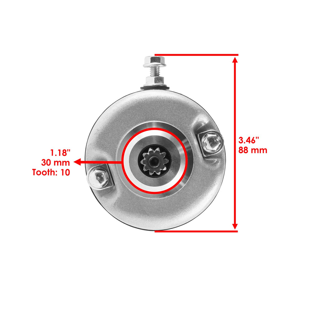 Starter Replacement for Honda ATV TRX350 TRX 350 Fourtrax (1985–1986)