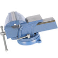 6" Mechanic Bench Vise Table Top Clamp with Locking Swivel Base