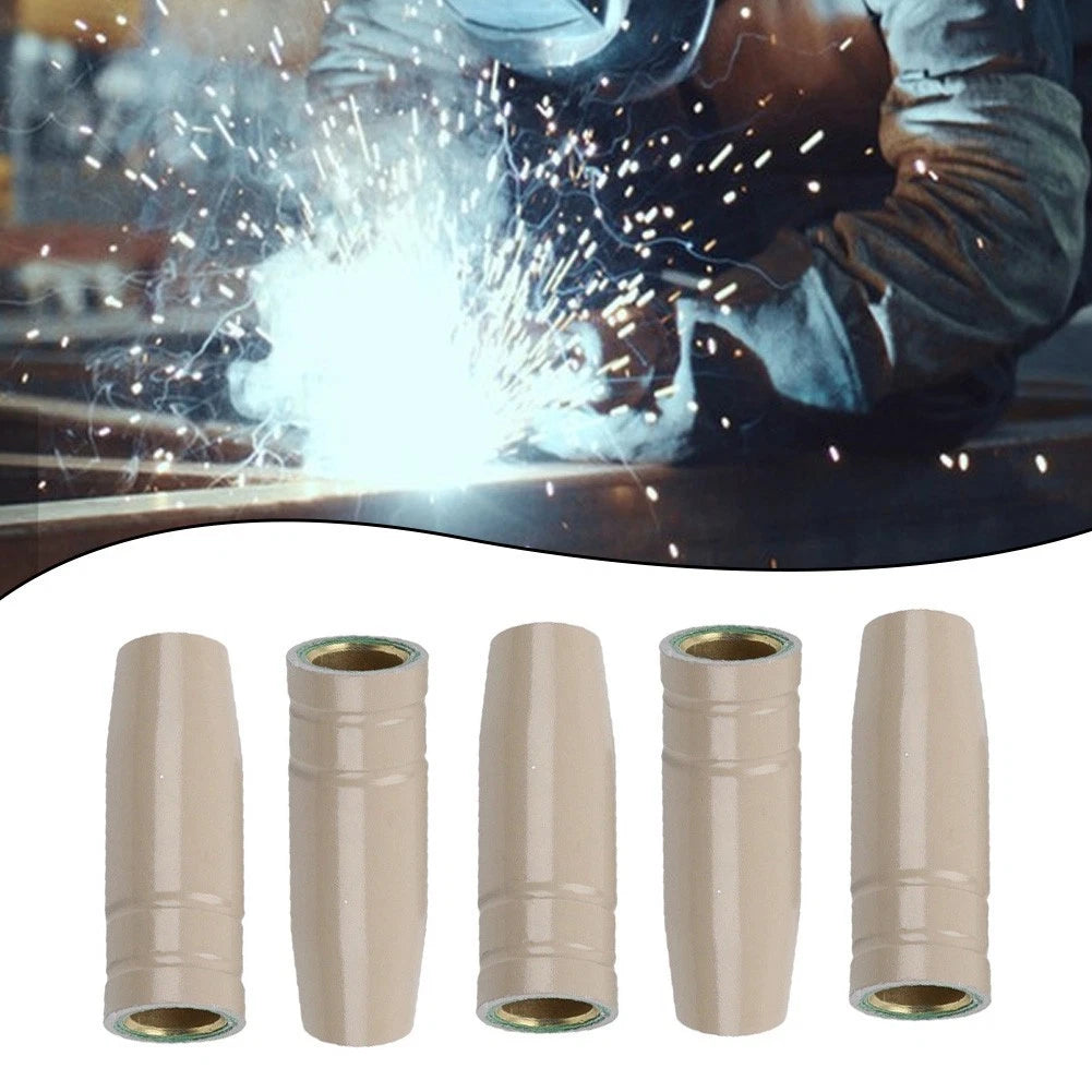 5PCS Non-Stick Coated MIG Torch Nozzles for Protection Use