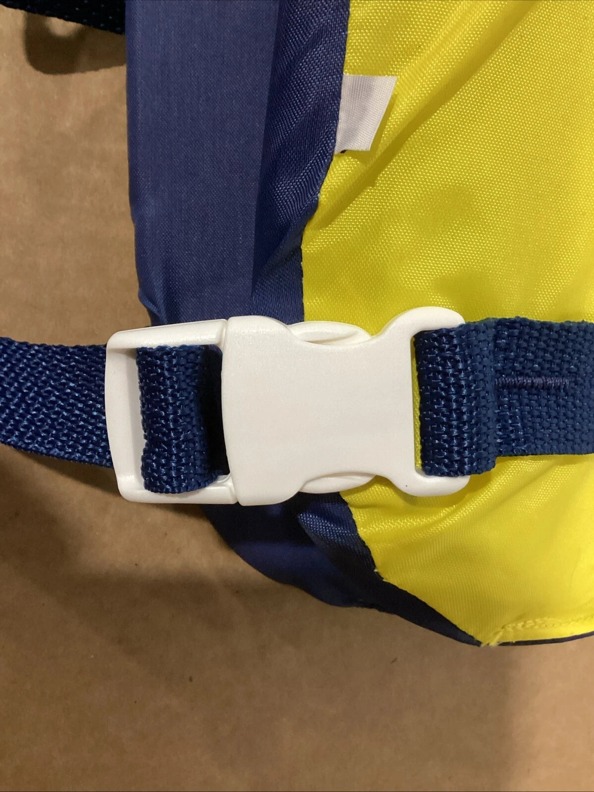 Pet Vest for Medium Dogs (6503-7348) - Adjustable Yellow & Blue
