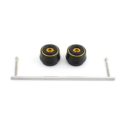 Front Wheel Axle Fork Slider Crash Protector for Zontes Shengshi 368 (D E M)