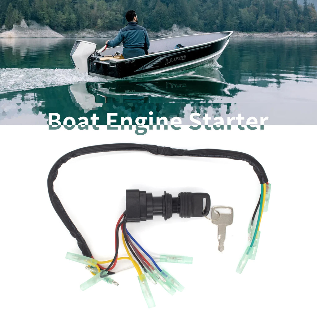 Boat Main Switch Ignition Key for Yamaha 225 250 HP Outboard (703 82510)