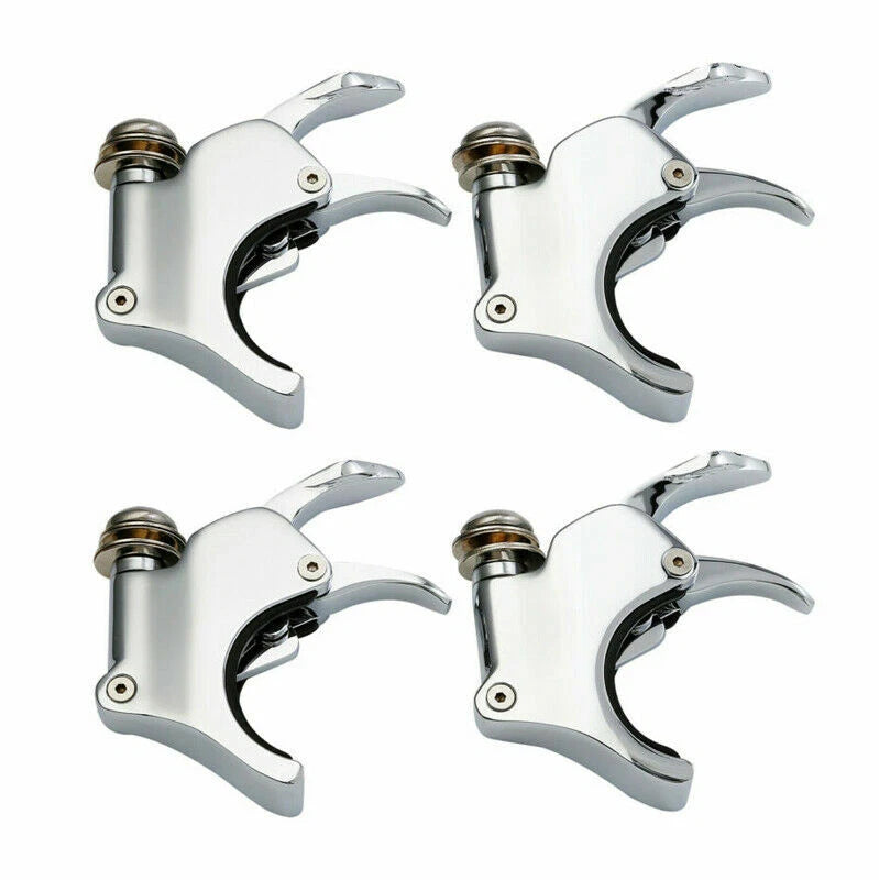 4X 39mm Front Fork Windscreen Clamps for Harley Sportster Dyna